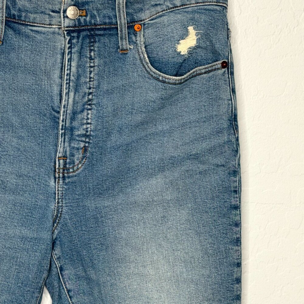 Madewell The Perfect Vintage Distressed Jeans Size 31 #62 - Picture 5 of 9